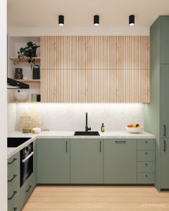 contoh gambar kitchen set minimalis modern